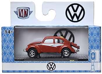 Amazon.com: M2 Machines 1953 VW Beetle Deluxe U.S.A. Model